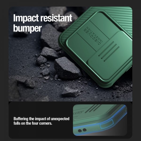 Nillkin Samsung Galaxy S24 Plus Kuori CamShield Pro Sininen