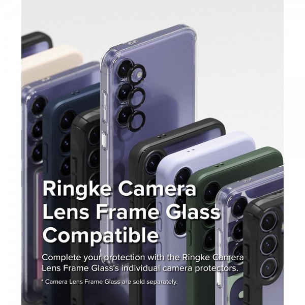 Ringke Samsung Galaxy S24 Plus -suojakuori Fusion Magnetic Clear