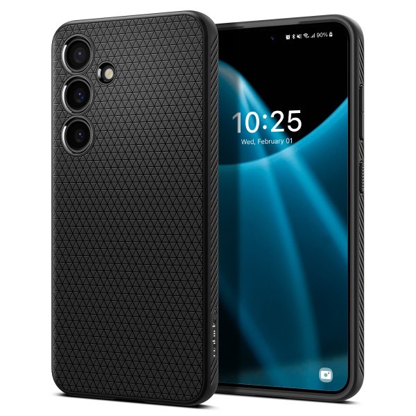 Spigen Samsung Galaxy S24 Plus Kuori Liquid Air Matte Black