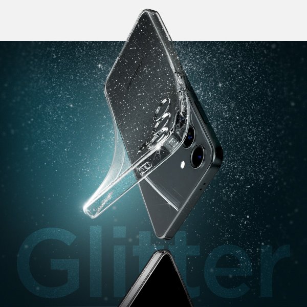 Spigen Samsung Galaxy S24 Plus Kuori Liquid Crystal Glitter Crystal Quartz