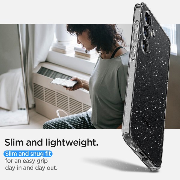 Spigen Samsung Galaxy S24 Plus Kuori Liquid Crystal Glitter Crystal Quartz