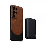 Sulada Samsung Galaxy S24 Plus Kuoret Magnetic Series Oranssi