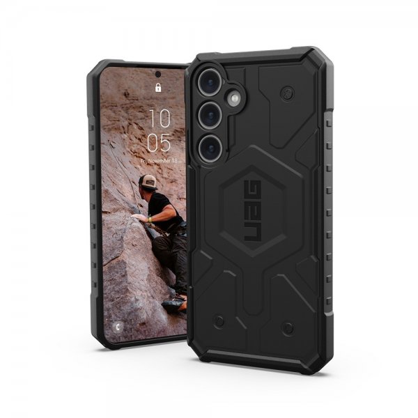 Urban Armor Gear (UAG) Samsung Galaxy S24 Plus -suojakuori Pathfinder MagSafe, musta