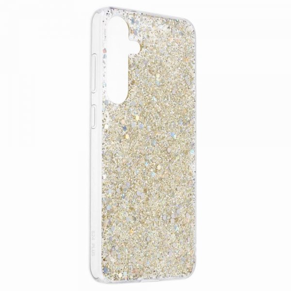Nordic Covers Samsung Galaxy S24 Plus Kuori Sparkle Series Citrine Gold