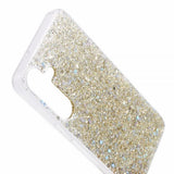 Nordic Covers Samsung Galaxy S24 Plus Kuori Sparkle Series Citrine Gold