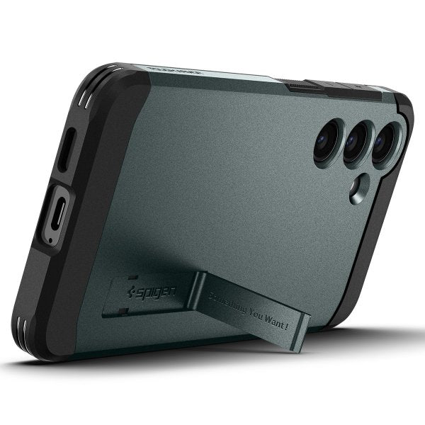 Spigen Samsung Galaxy S24 Plus Suojakuori Tough Armor Abyss Green