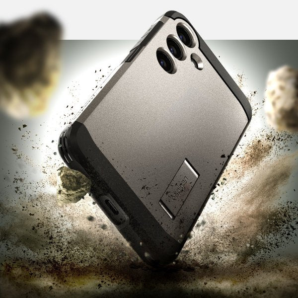 Spigen Samsung Galaxy S24 Plus Suojakuori Tough Armor Gunmetal