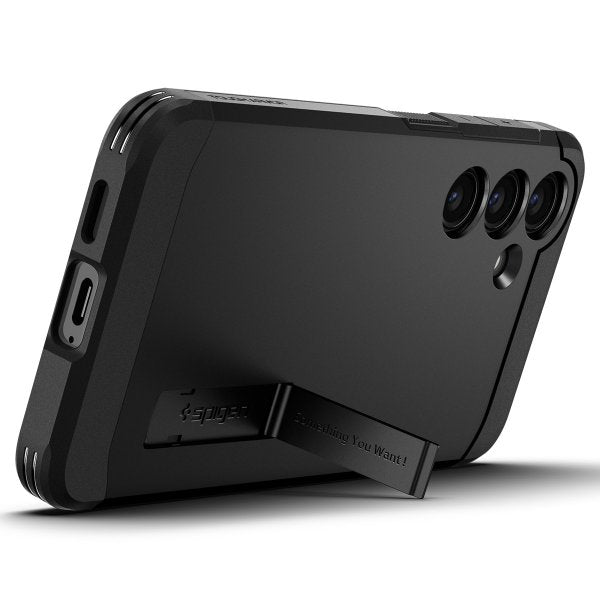 Spigen Samsung Galaxy S24 Plus -suojakotelo Tough Armor, musta