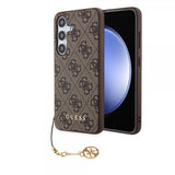 Guess Samsung Galaxy S24 Kuori 4G Charm Ruskea