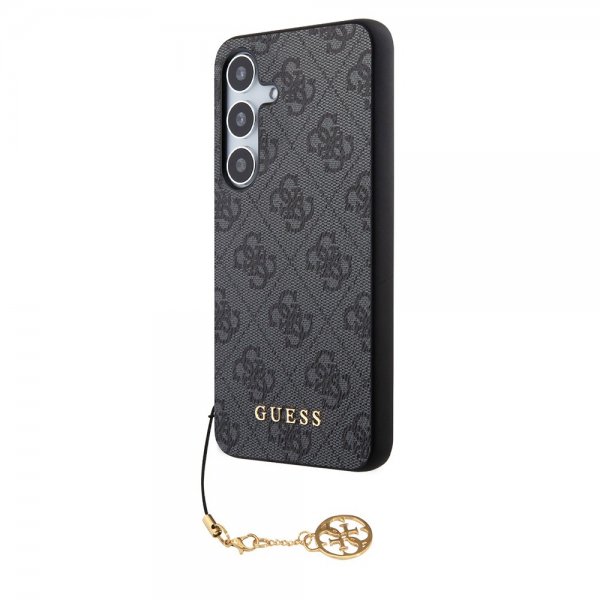 Guess Samsung Galaxy S24 -kuori 4G Charm Harmaa