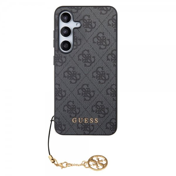Guess Samsung Galaxy S24 -kuori 4G Charm Harmaa