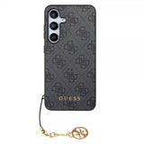 Guess Samsung Galaxy S24 -kuori 4G Charm Harmaa