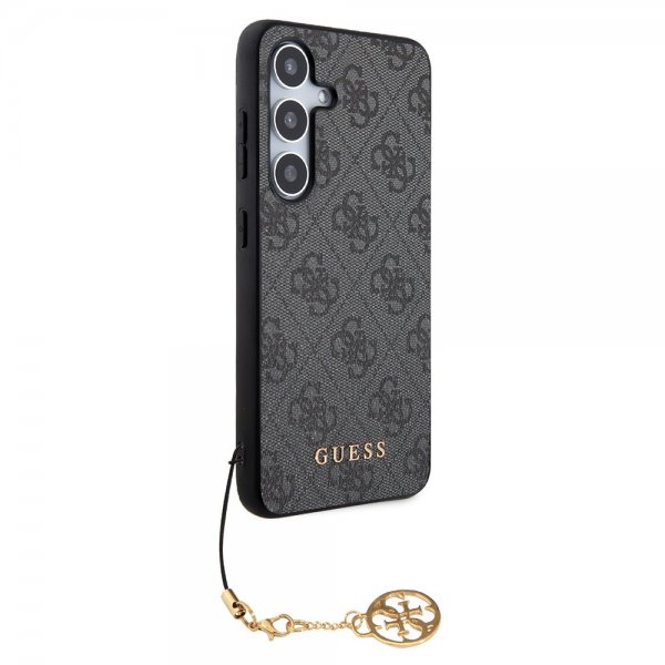 Guess Samsung Galaxy S24 -kuori 4G Charm Harmaa