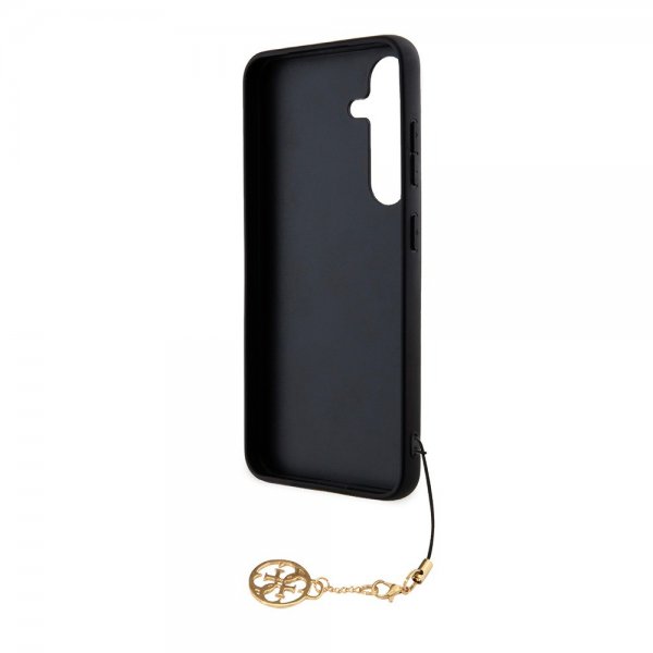 Guess Samsung Galaxy S24 -kuori 4G Charm Harmaa