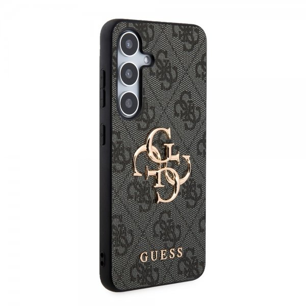 Guess Samsung Galaxy S24 Kuori 4G Metallilogo Musta