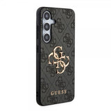 Guess Samsung Galaxy S24 Kuori 4G Metallilogo Musta