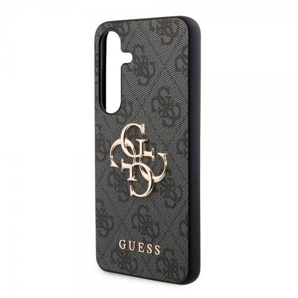 Guess Samsung Galaxy S24 Kuori 4G Metallilogo Musta