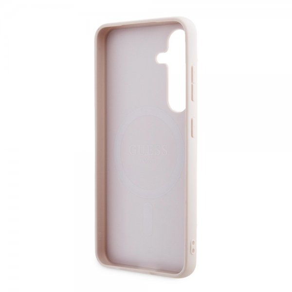 Guess Samsung Galaxy S24 Kuoret 4G Pattern MagSafe Pink