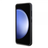Guess Samsung Galaxy S24 Kuoret 4G Print Grained Musta