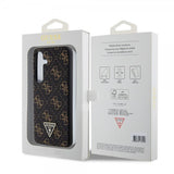 Guess Samsung Galaxy S24 Kuoret 4G Print Grained Musta