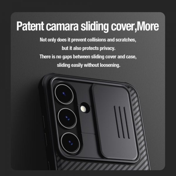 Nillkin Samsung Galaxy S24 Kuori CamShield Pro MagSafe Musta