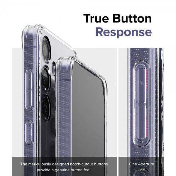 Ringke Samsung Galaxy S24 Suojakuori Fusion Clear