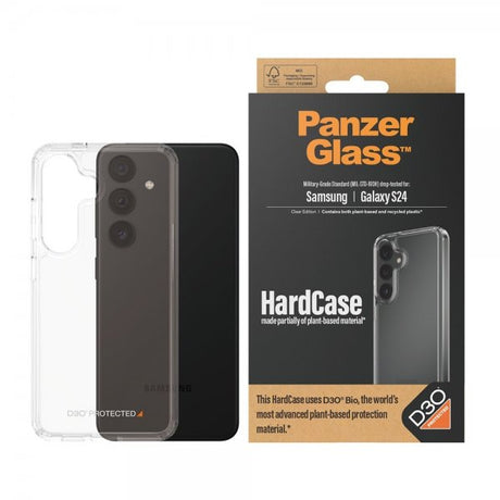 PanzerGlass Samsung Galaxy S24 HardCase D3O Läpinäkyvä