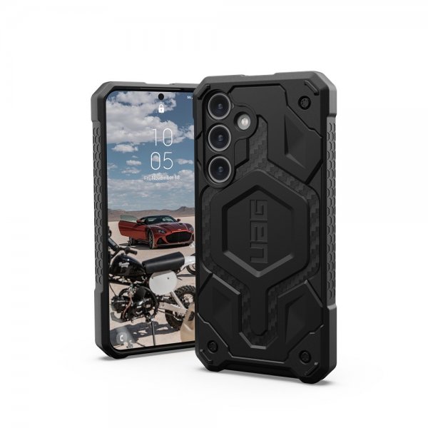 Urban Armor Gear (UAG) Samsung Galaxy S24 Kuori Monarch Pro MagSafe Musta