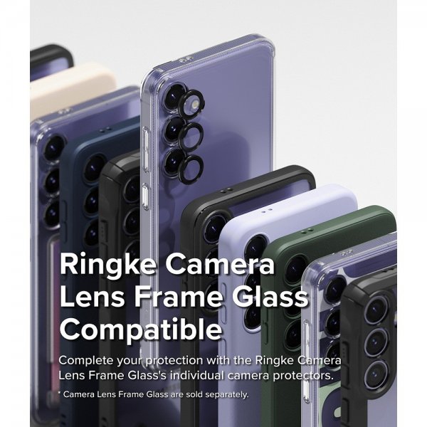 Ringke Samsung Galaxy S24 -suojakuori, Onyx Musta