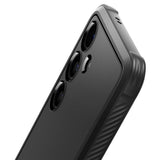 Spigen Samsung Galaxy S24 Suojakuori Rugged Armor Matte Black