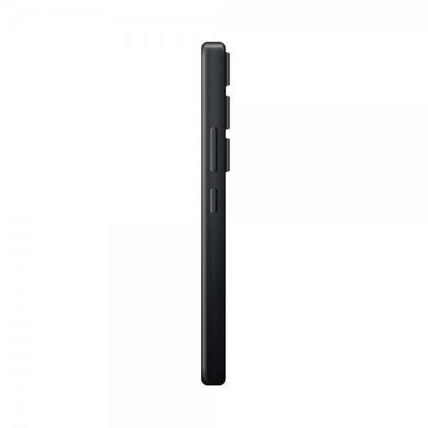 Xqisit Samsung Galaxy S24 Silikonikotelo, musta