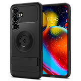 Spigen Samsung Galaxy S24 Kuori Slim Armor MagFit Musta