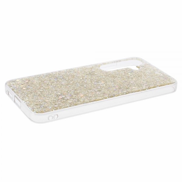 Nordic Covers Samsung Galaxy S24 Suojakuori Sparkle Series Citrine Gold