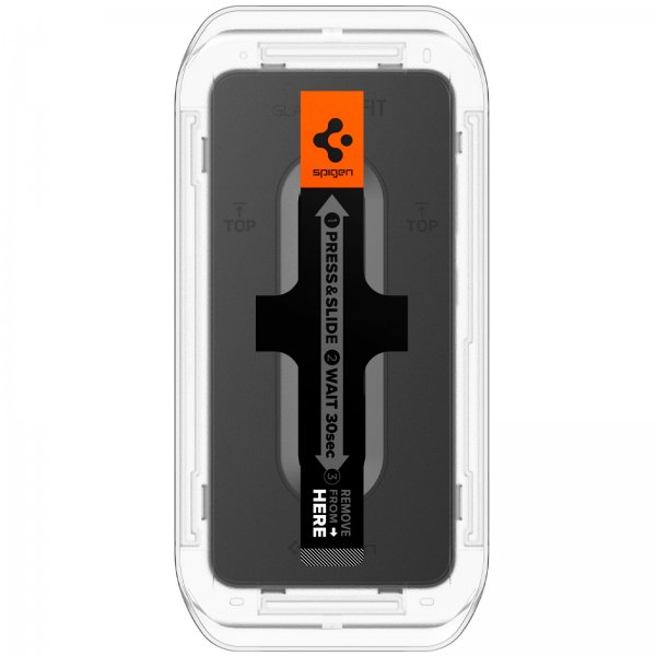 Spigen Samsung Galaxy S24/Galaxy S25 Näytönsuoja GLAS.tR EZ Fit 2-pakkaus