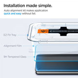 Spigen Samsung Galaxy S24/Galaxy S25 Näytönsuoja GLAS.tR EZ Fit 2-pakkaus