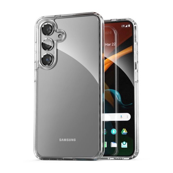 Rvelon Samsung Galaxy S24 Kuori Iskunkestävä Läpinäkyvä