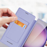 Dux Ducis Samsung Galaxy S24 Ultra Kotelo Skin X Pro Series Jalusta MagSafe Violetti
