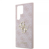 Guess Samsung Galaxy S24 Ultra Kuori 4G Metal Logo Pinkki