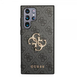 Guess Samsung Galaxy S24 Ultra Kuori 4G Metal Logo Musta