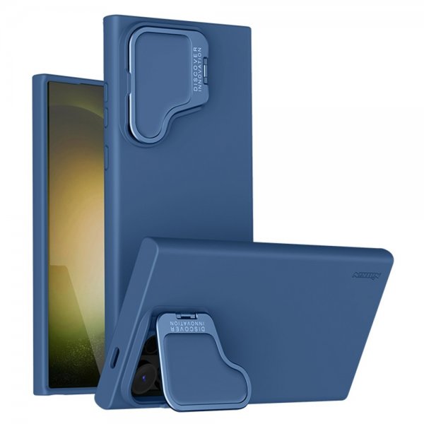 Nillkin Samsung Galaxy S24 Ultra Kuori CamShield Silky Prop Sininen