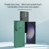 Nillkin Samsung Galaxy S24 Ultra Kuori CamShield Silky Prop Sininen