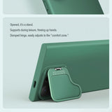 Nillkin Samsung Galaxy S24 Ultra Kuori CamShield Silky Prop Sininen