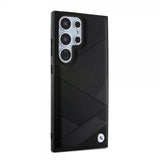 BMW Samsung Galaxy S24 Ultra Kuoret Carbon Tricolor Stripe MagSafe Musta