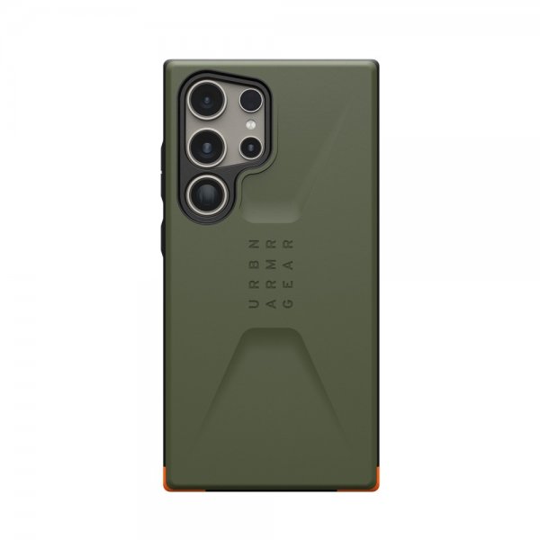 Urban Armor Gear (UAG) Samsung Galaxy S24 Ultra -suojakuori Civilian Olive Drab