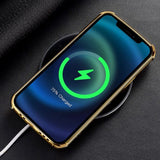 Samsung Galaxy S24 Ultra Krokotiilikuvioinen sormuskuori, keltainen