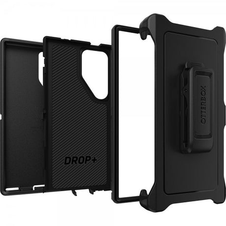 Otterbox Samsung Galaxy S24 Ultra Defender-suojakuori, musta