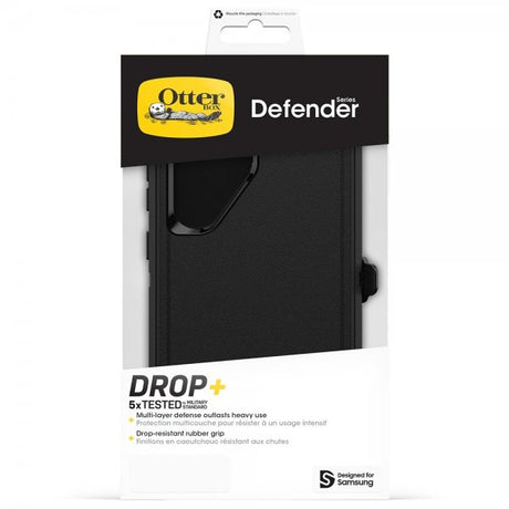 Otterbox Samsung Galaxy S24 Ultra Defender-suojakuori, musta
