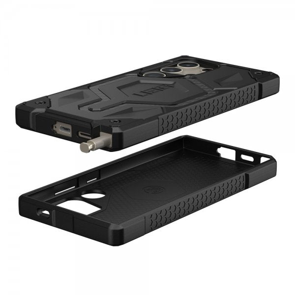 Urban Armor Gear (UAG) Samsung Galaxy S24 Ultra -suojakuori Monarch Carbon Fiber Musta