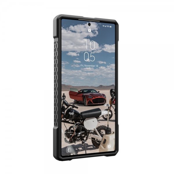 Urban Armor Gear (UAG) Samsung Galaxy S24 Ultra -suojakuori Monarch Carbon Fiber Musta