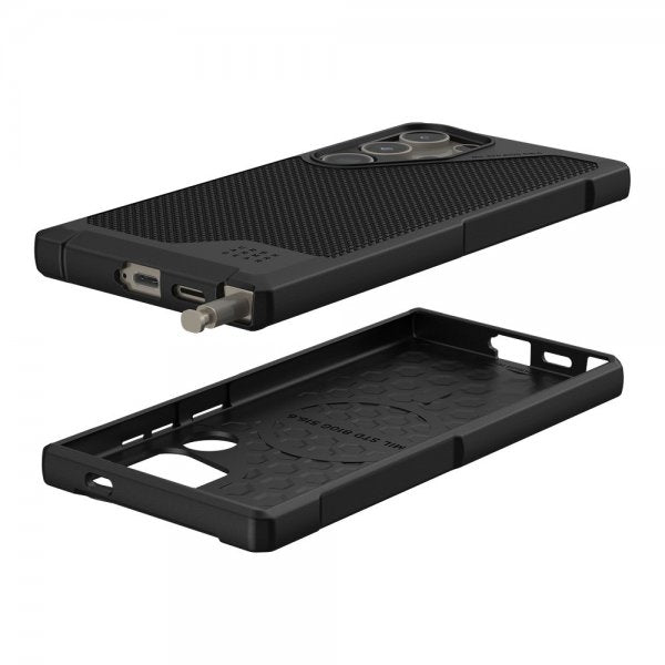 Urban Armor Gear (UAG) Samsung Galaxy S24 Ultra Kuori Metropolis LT MagSafe Kevlar Musta
